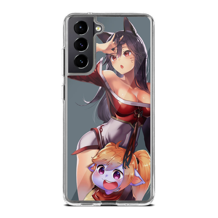 Ahri And Poppy League Of Legends Samsung Galaxy S21 FE Case