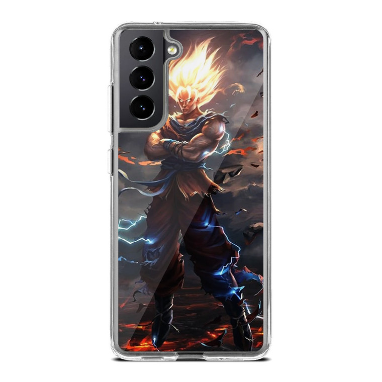Evil Goku Samsung Galaxy S21 FE Case