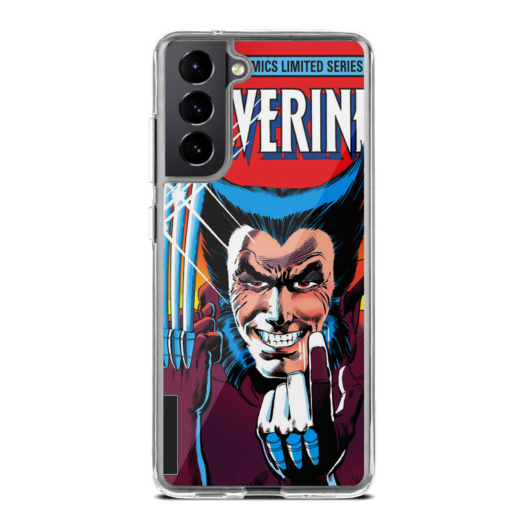 Marvel Comics Cover Wolverine Samsung Galaxy S21 FE Case