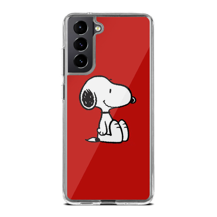 Snoopy Red Samsung Galaxy S21 FE Case