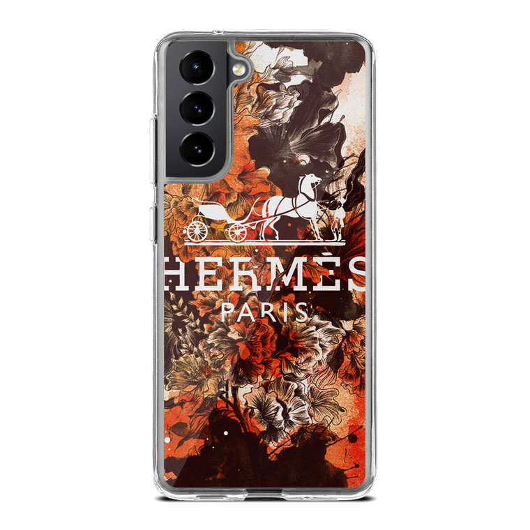 Hermes Full Bloom Samsung Galaxy S21 FE Case