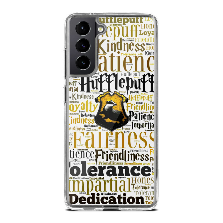 Hufflepuff Quote Samsung Galaxy S21 FE Case