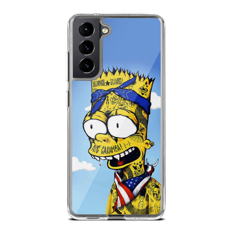 Bootleg Bart Samsung Galaxy S21 FE Case