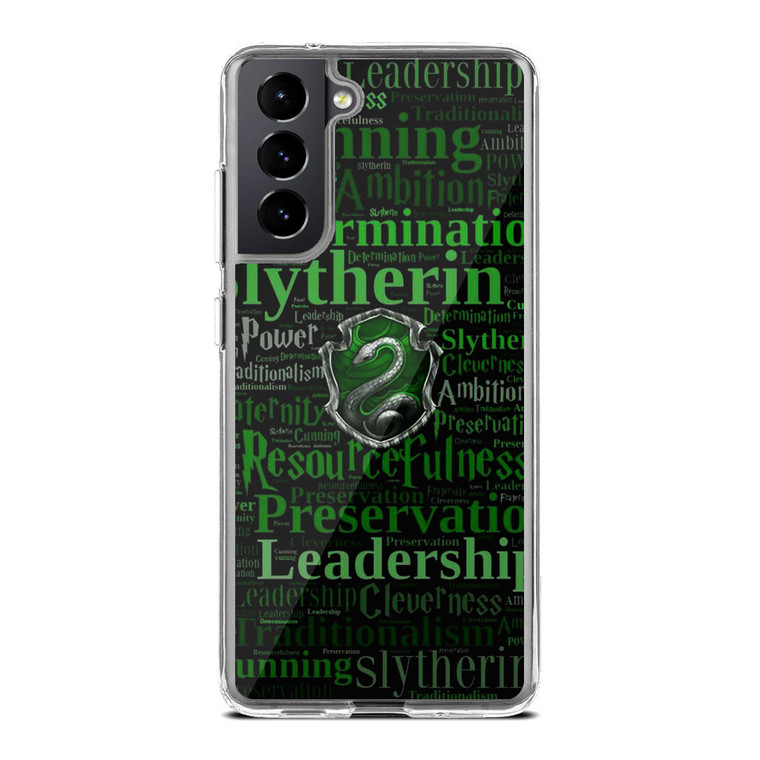 Slytherin Quote Logo Samsung Galaxy S21 FE Case