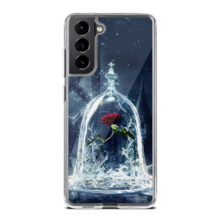 Beauty and The Beast Rose Samsung Galaxy S21 FE Case