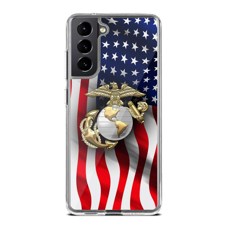 Marine Corps Anchor Samsung Galaxy S21 FE Case