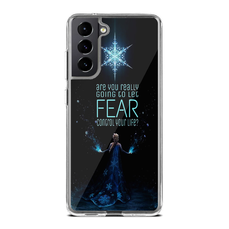 Disney Frozen Elsa Fear Samsung Galaxy S21 FE Case