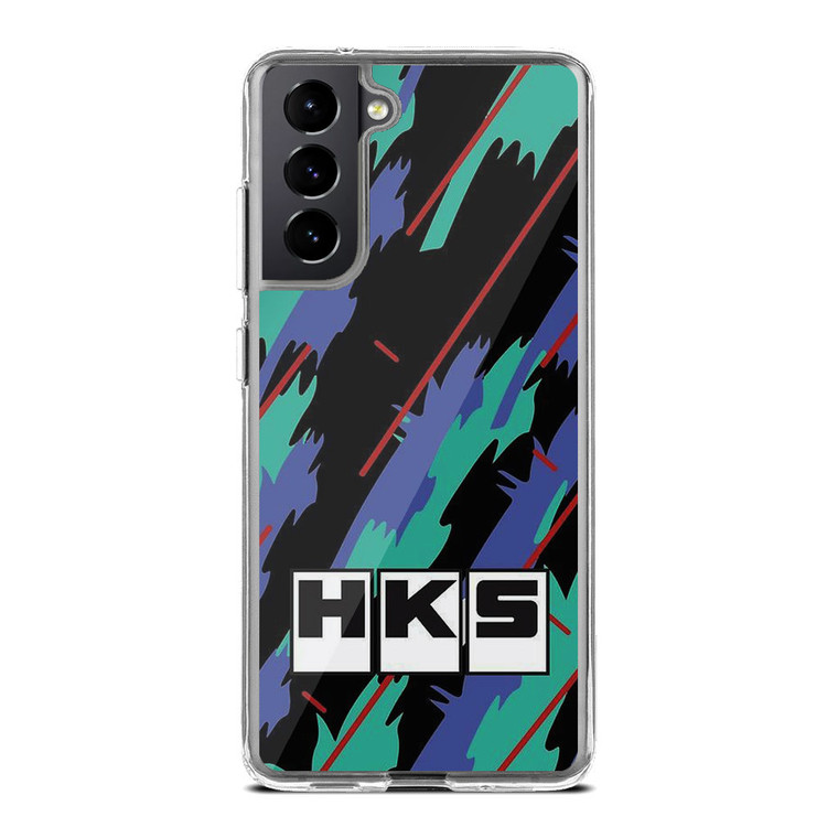 HKS Retro Pattern Samsung Galaxy S21 FE Case