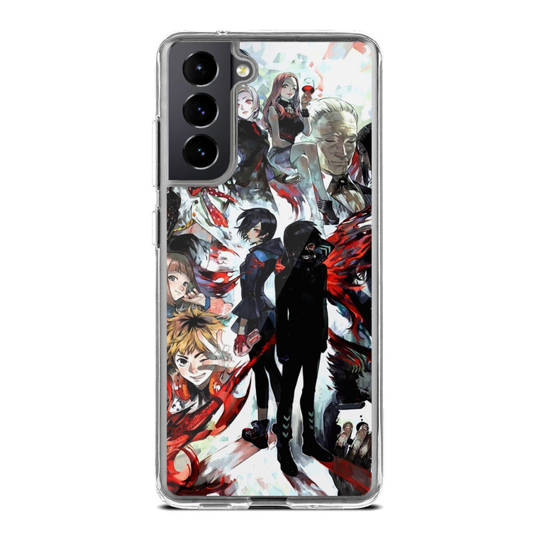 Tokyo Ghoul Water Paint Samsung Galaxy S21 FE Case