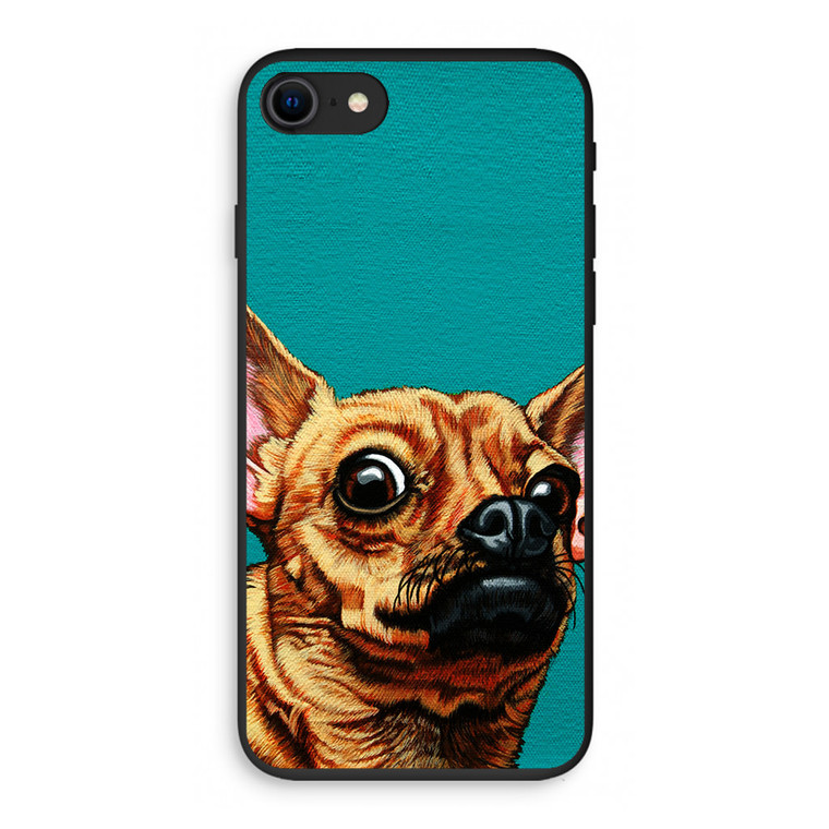 Chihuahua Painting iPhone SE 3rd Gen 2022 Case