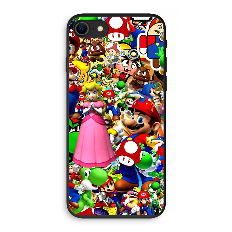 Super Mario Bomb Collection iPhone SE 3rd Gen 2022 Case