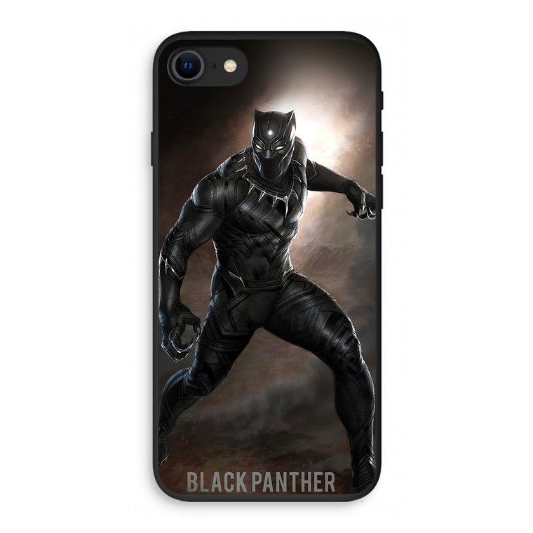 Black Panther Art iPhone SE 3rd Gen 2022 Case