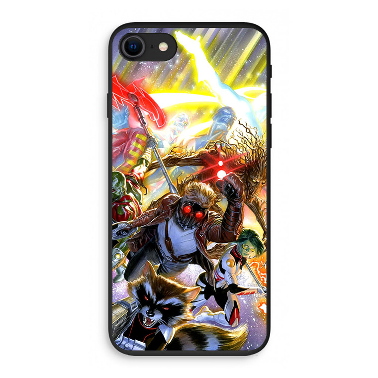 Comics Guardians Of The Galaxy iPhone SE 3rd Gen 2022 Case