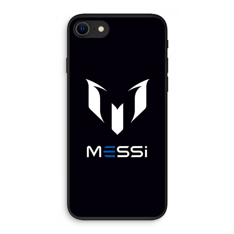 Messi Logo Art Minimal Dark iPhone SE 3rd Gen 2022 Case