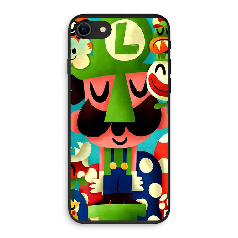 Super Mario Bros Luigi iPhone SE 3rd Gen 2022 Case