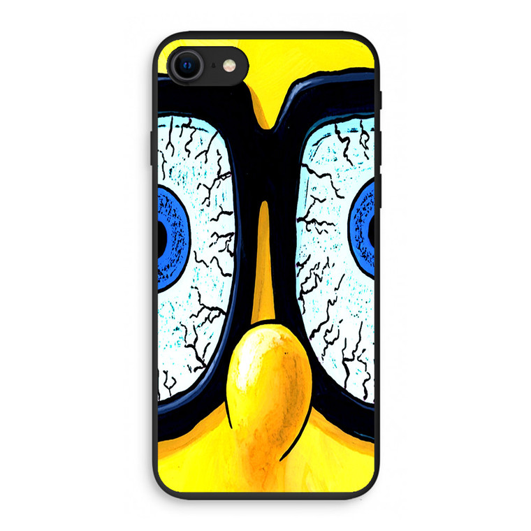 Spongebob Squarepants Glasses iPhone SE 3rd Gen 2022 Case