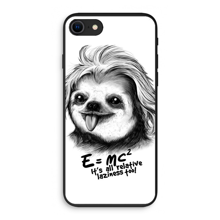 Sloth Einstein iPhone SE 3rd Gen 2022 Case