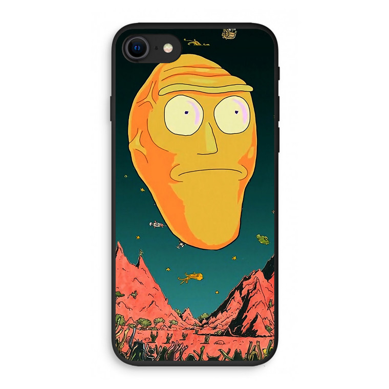 Rick And Morty Giant Heads iPhone SE 3rd Gen 2022 Case