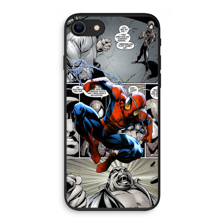 Spiderman Comics Wallpaper iPhone SE 3rd Gen 2022 Case