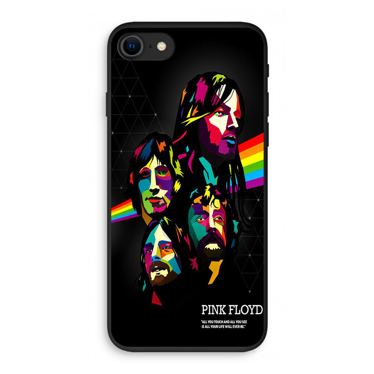 Pink Floyd Poster iPhone SE 3rd Gen 2022 Case