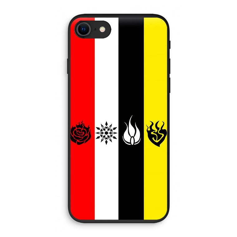 RWBY All Symbols iPhone SE 3rd Gen 2022 Case