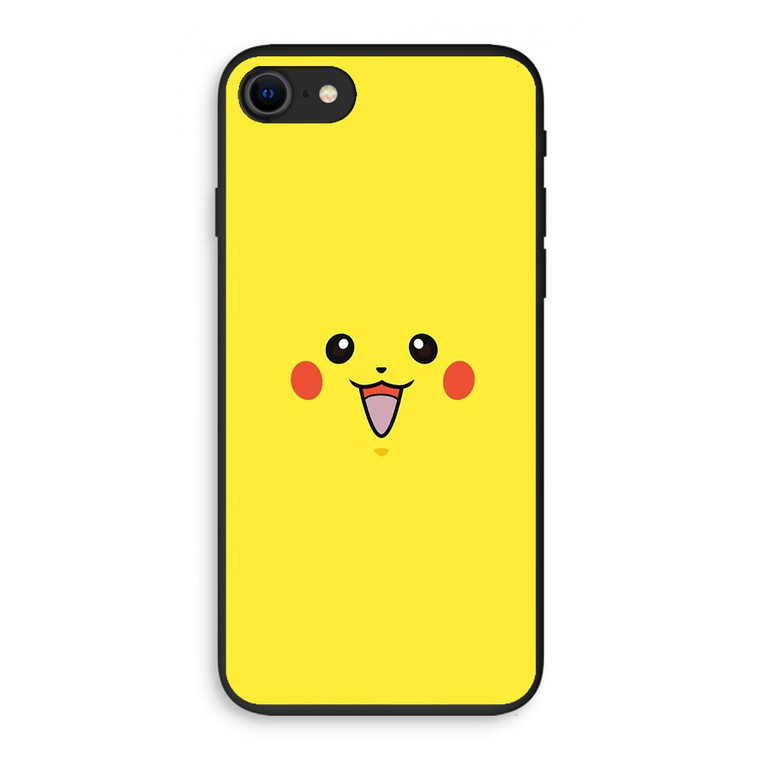 Pikachu Pokemon Face iPhone SE 3rd Gen 2022 Case