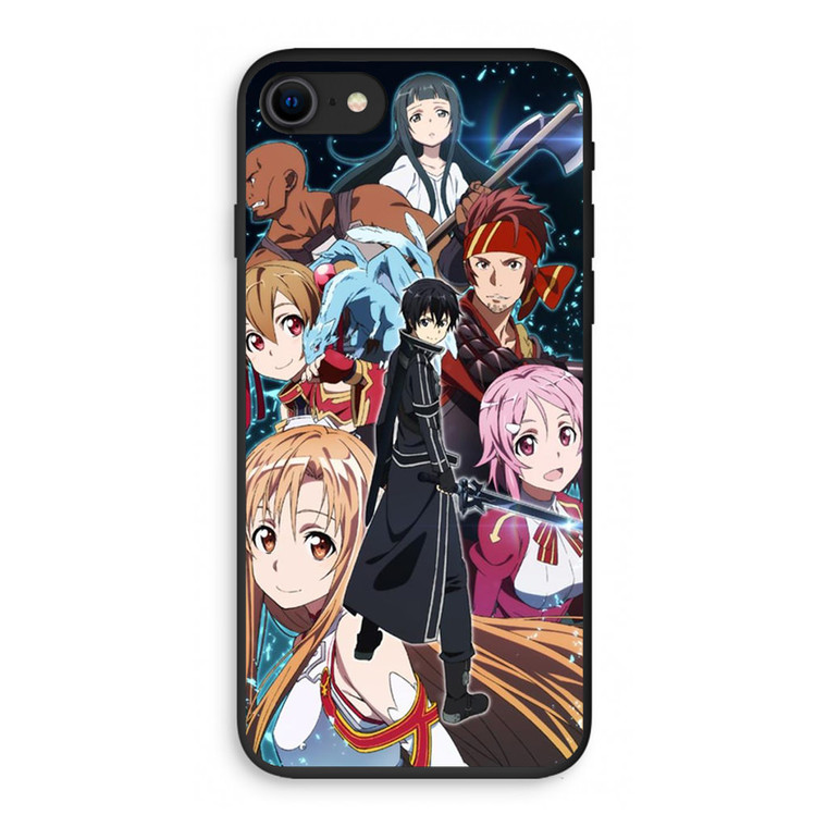 Sword Art Online Characters iPhone SE 3rd Gen 2022 Case