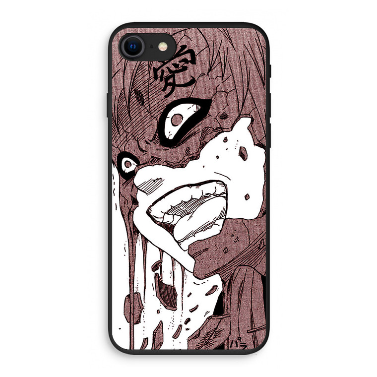 Naruto Gaara Scary Face iPhone SE 3rd Gen 2022 Case