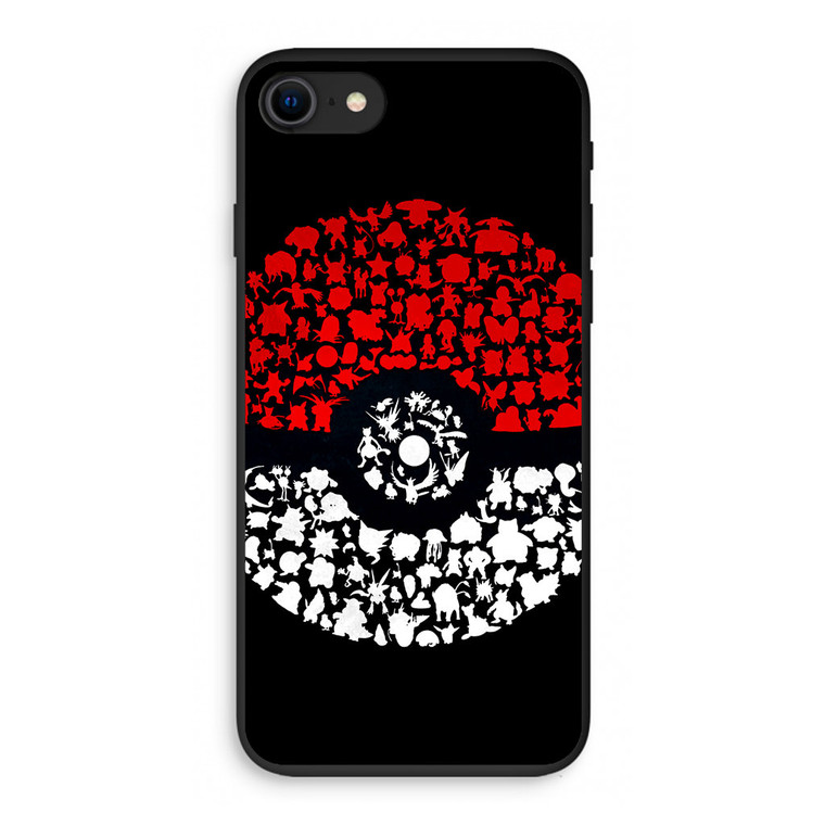 Pokeball Pokemon Go iPhone SE 3rd Gen 2022 Case