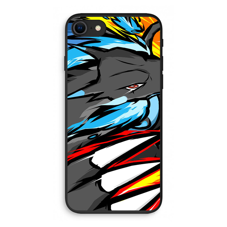 Mega Charizard Art iPhone SE 3rd Gen 2022 Case