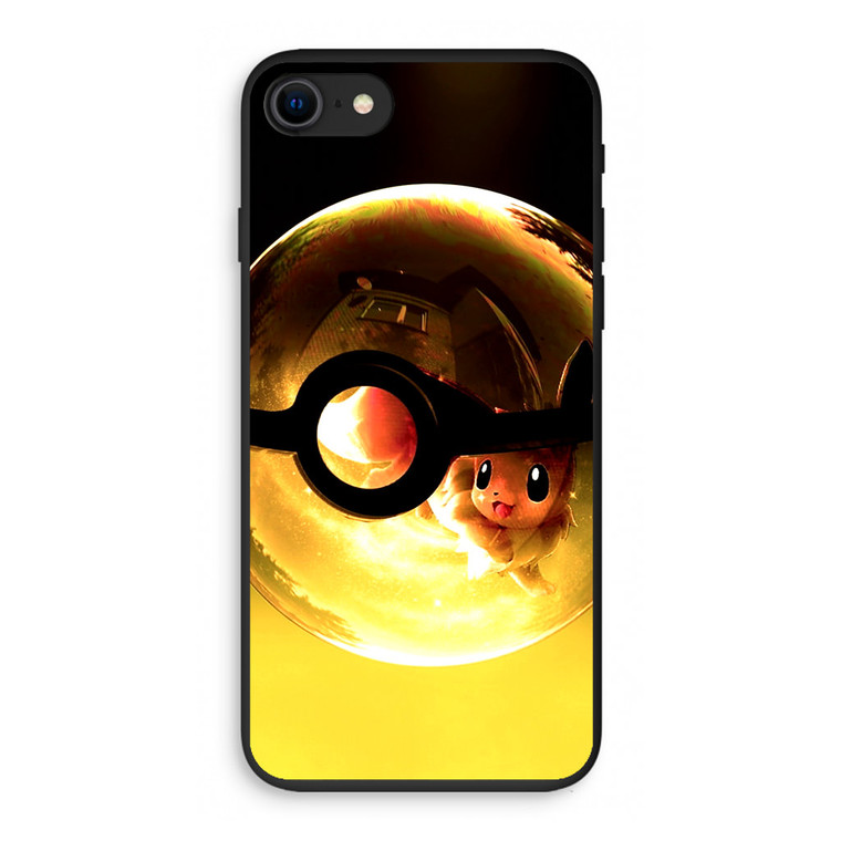 Pokemon Ball Pikachu iPhone SE 3rd Gen 2022 Case
