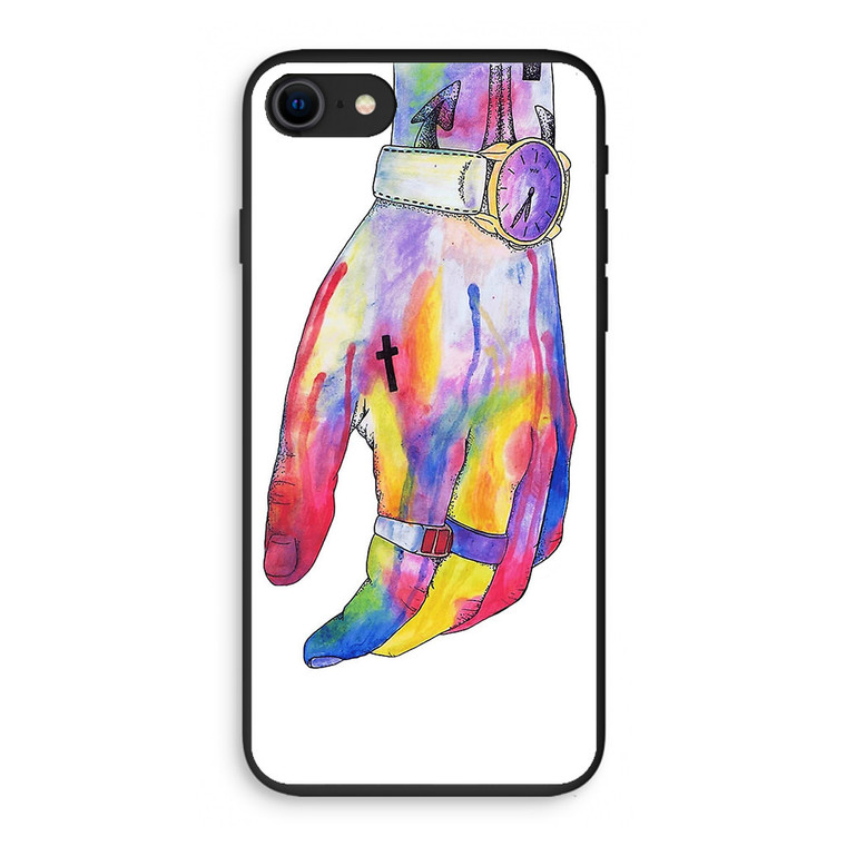 Harry Styles Watercolor Hand iPhone SE 3rd Gen 2022 Case