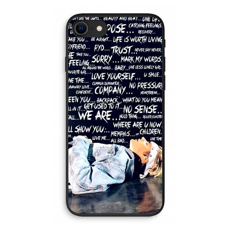 Justin Bieber Purpose Tour iPhone SE 3rd Gen 2022 Case