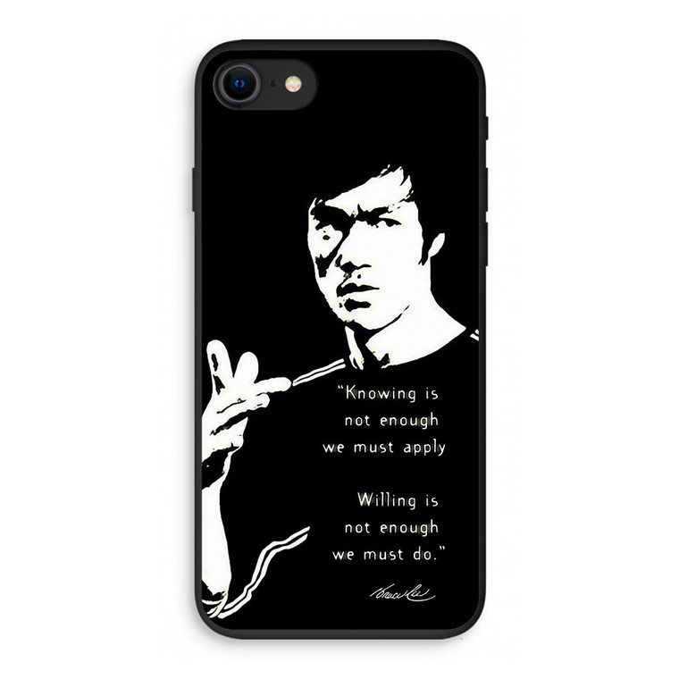 Bruce Lee Quotes iPhone SE 3rd Gen 2022 Case