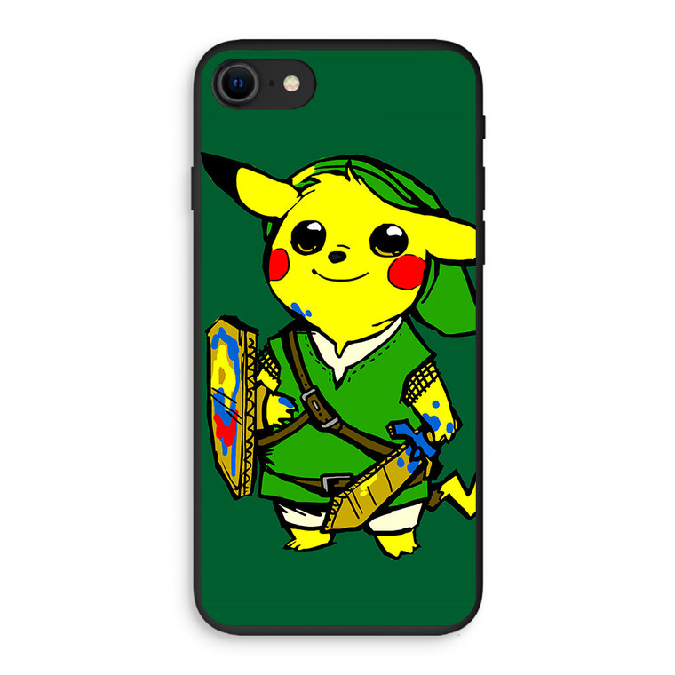 Pokemon Pikachu Zelda iPhone SE 3rd Gen 2022 Case