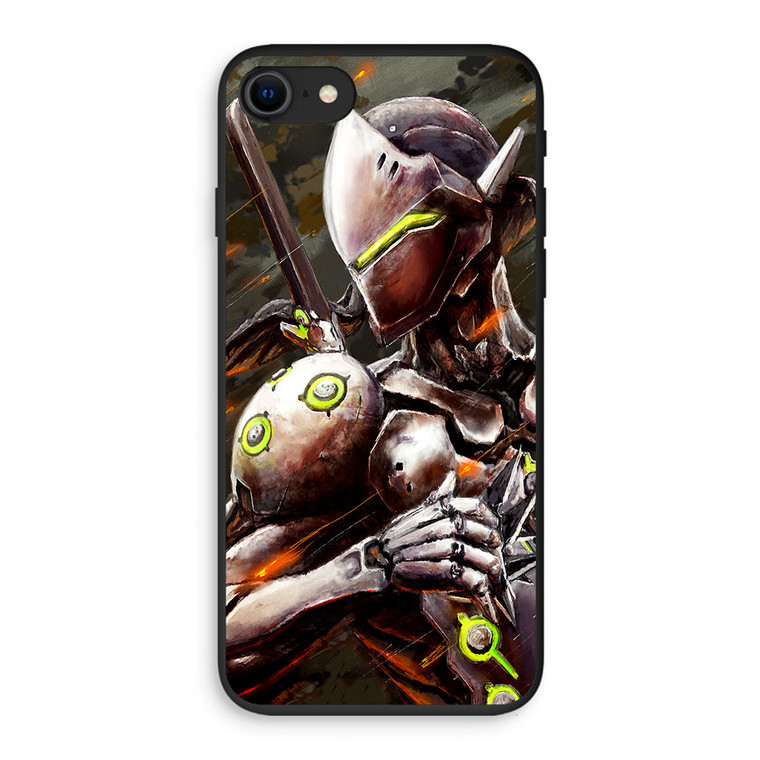 Overwatch Genji Oni Skin iPhone SE 3rd Gen 2022 Case