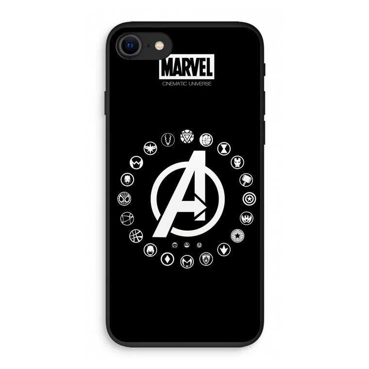 Marvel Universe Logo iPhone SE 3rd Gen 2022 Case