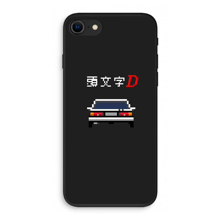 Initial D Pixel Art iPhone SE 3rd Gen 2022 Case