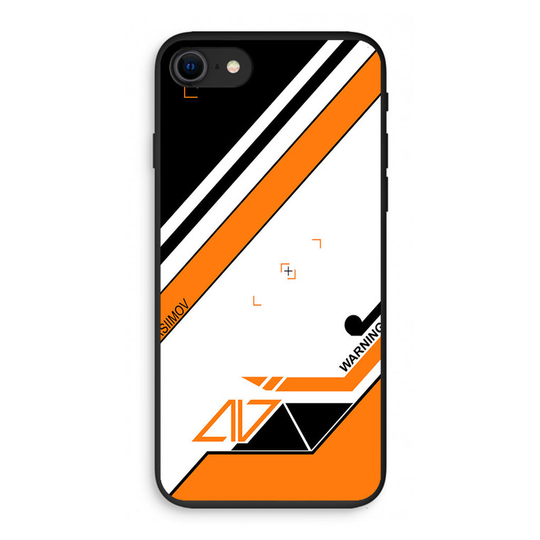 Asiimov Black Cs Go iPhone SE 3rd Gen 2022 Case