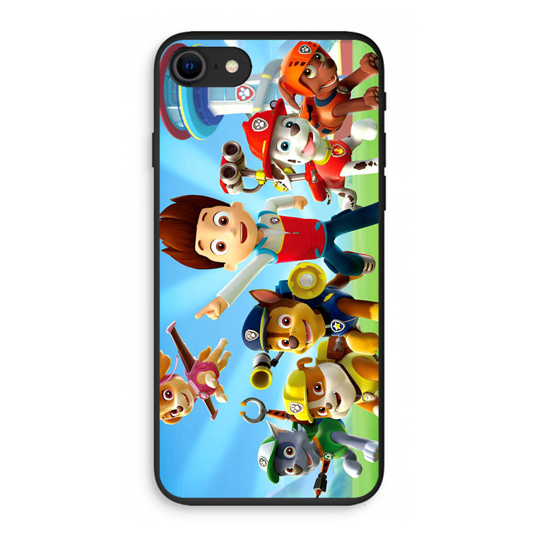 Paw Patrol Characters iPhone SE 3rd Gen 2022 Case