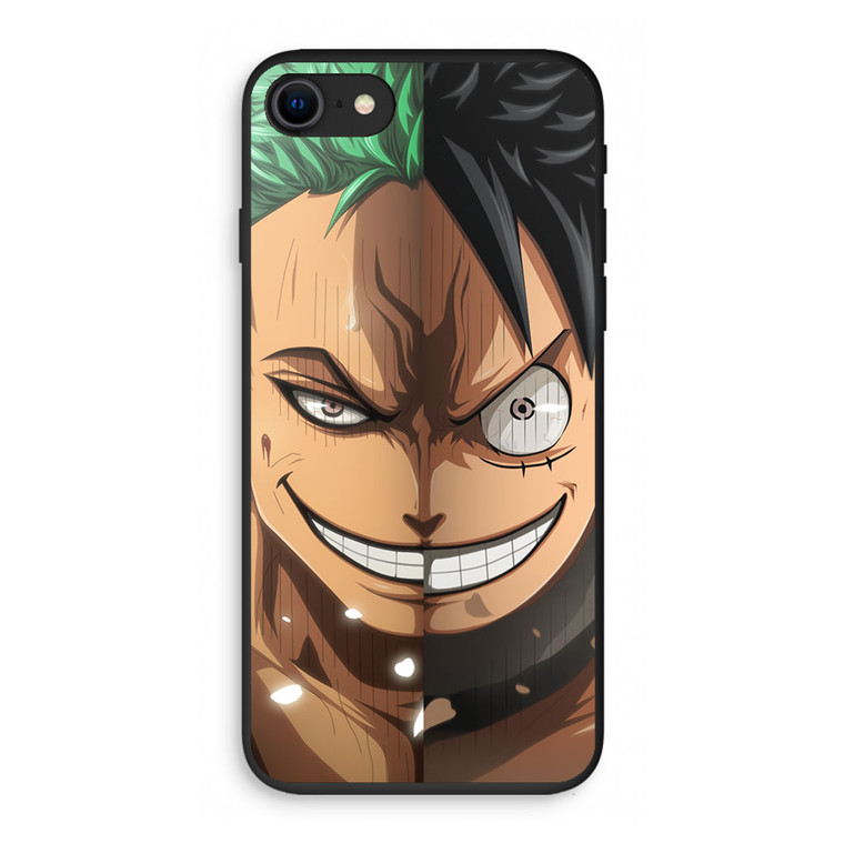 Luffy And Zoro Half Smile iPhone SE 3rd Gen 2022 Case