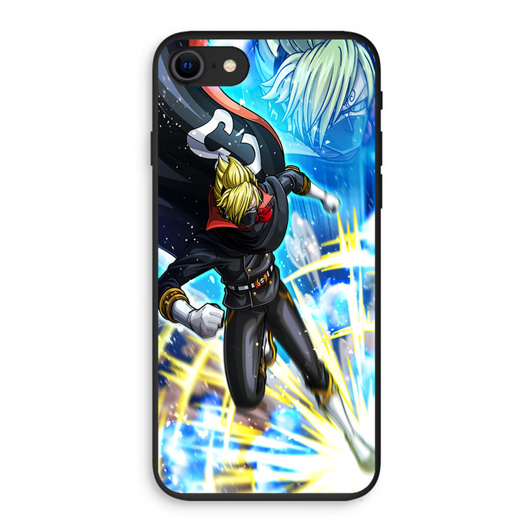 Sanji In Stealth Black Suit iPhone SE 3rd Gen 2022 Case