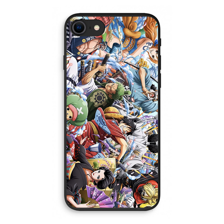 Straw Hat Pirates Arc Wano iPhone SE 3rd Gen 2022 Case