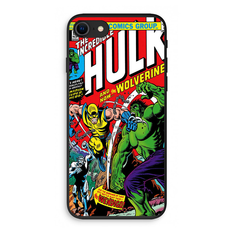 Marvel Comics Cover The Incredible Hulk iPhone SE 3rd Gen 2022 Case