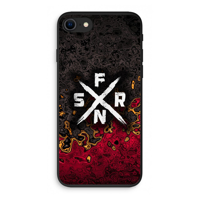 WWE Seth Rollins SFNR Logo iPhone SE 3rd Gen 2022 Case