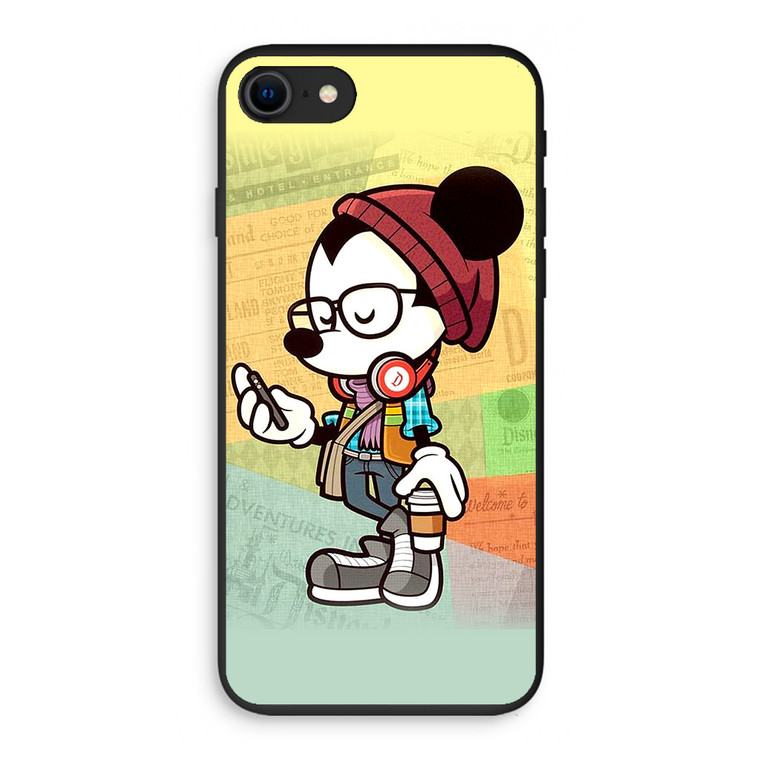 Hipster Mickey Mouse iPhone SE 3rd Gen 2022 Case