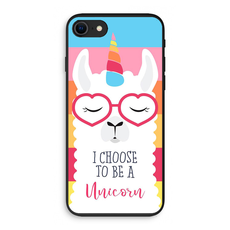 Llama Unicorn iPhone SE 3rd Gen 2022 Case