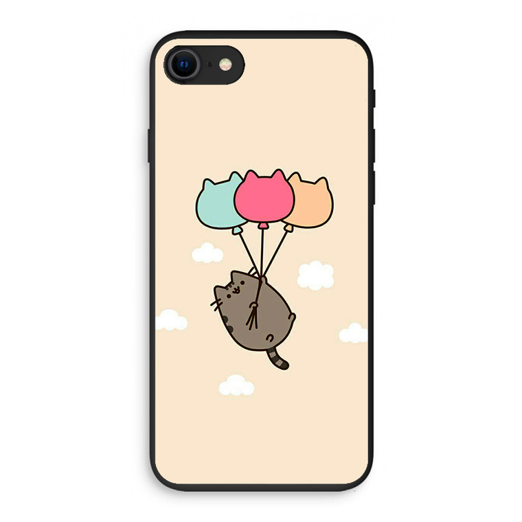 Pusheen The Cat Baloon iPhone SE 3rd Gen 2022 Case
