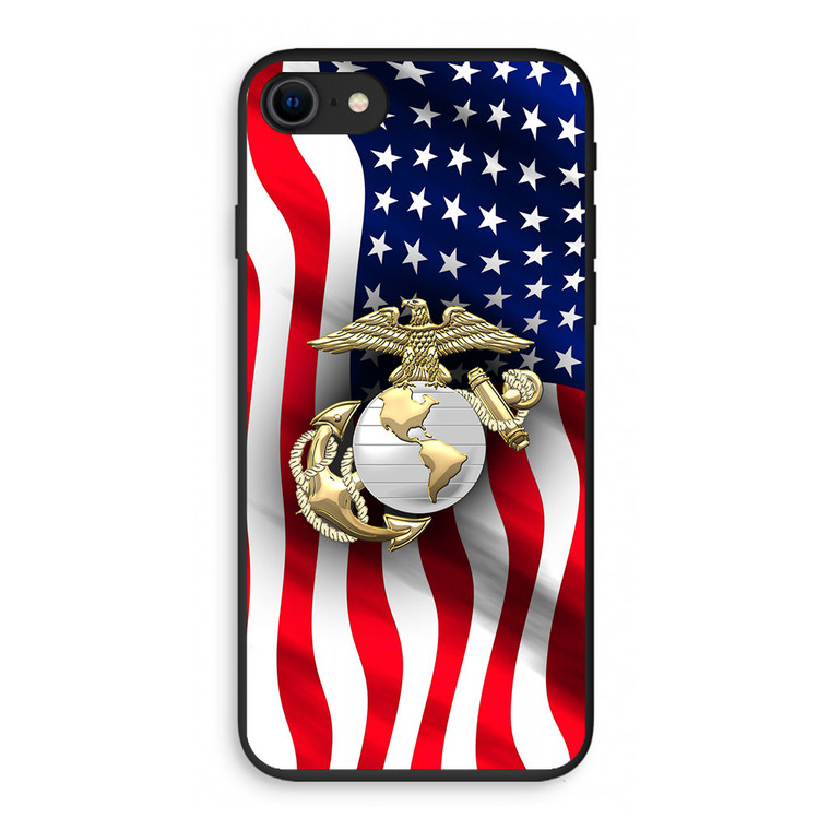 Marine Corps Anchor iPhone SE 3rd Gen 2022 Case