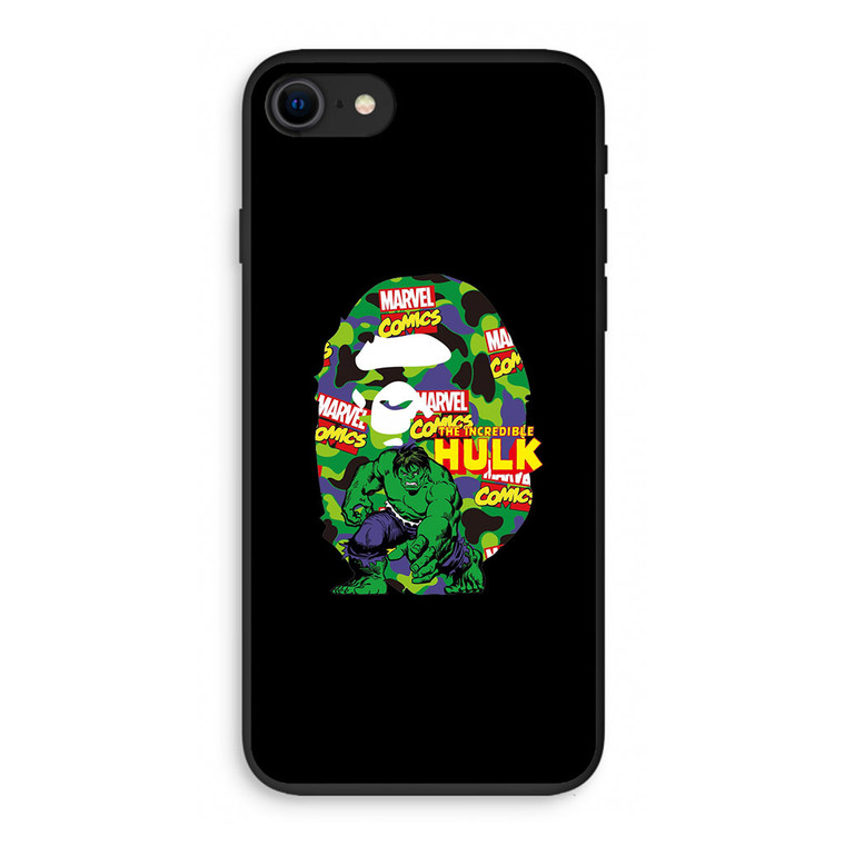 Marvel X Bape Hulk iPhone SE 3rd Gen 2022 Case